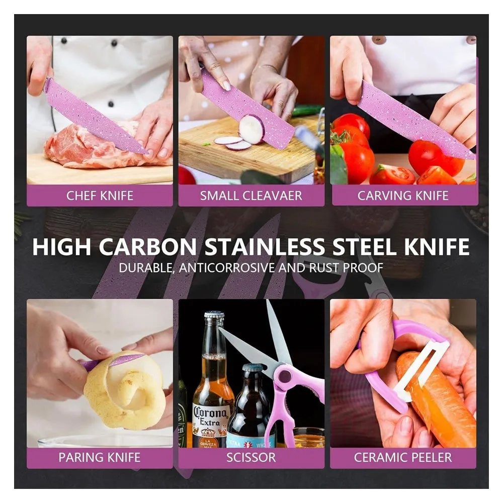 6Pcs Kitchen Knives