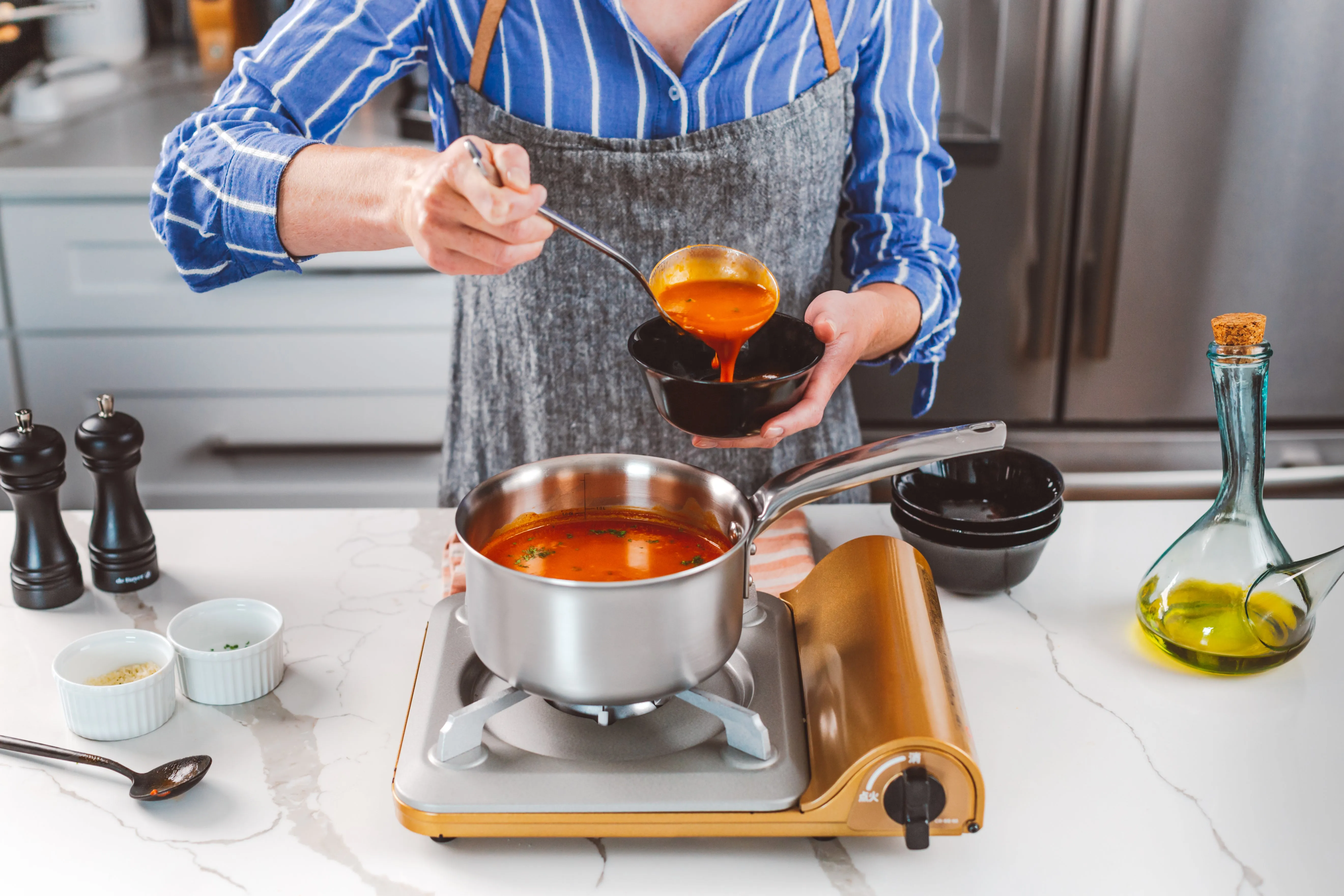 ALCHIMY 3-ply Stainless Steel Saucepan