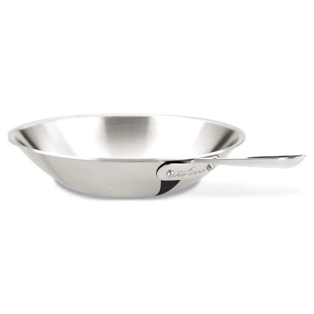 All-Clad Stainless Open Stir Fry Pan