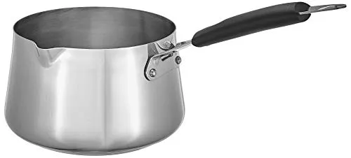 Amazon Brand - Solimo Stainless Steel T Pan, Induction Base, 1.5 Litre