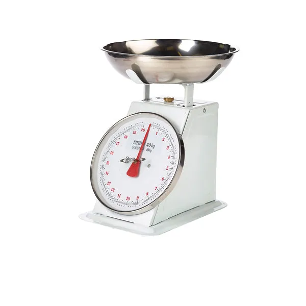 Analogue Scales 20kg Graduated in 50g pack of 1