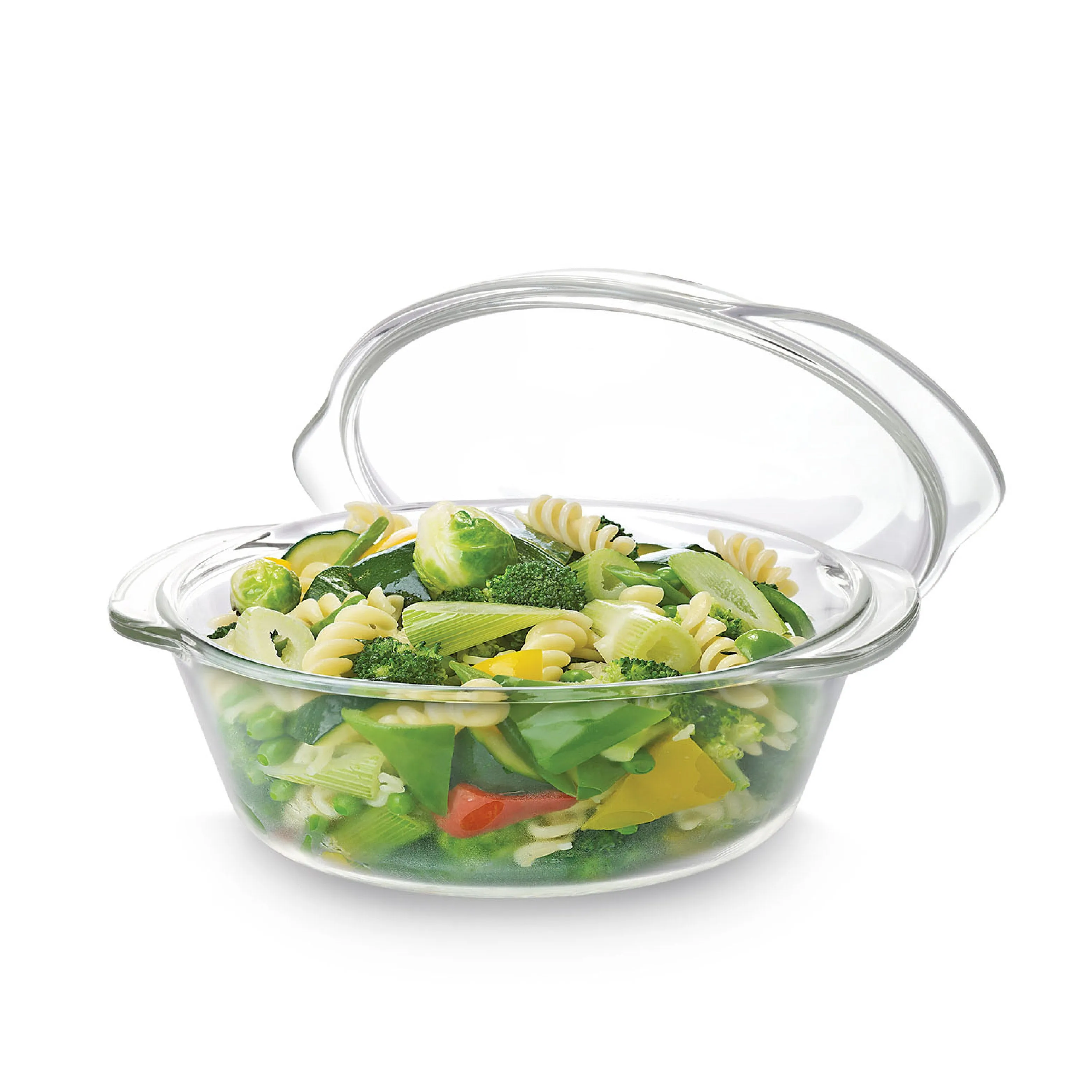 Angelica Round Casserole With Lid, 1100ml