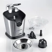 Ariete Citrus Juicer 160W2 ConesStainless Steel Filter Basket And NozzleStainless Steel.