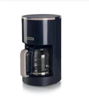 Ariete New Breakfast Amreican Drip Coffee Machine 12 Cups 1.25 Ltr Black