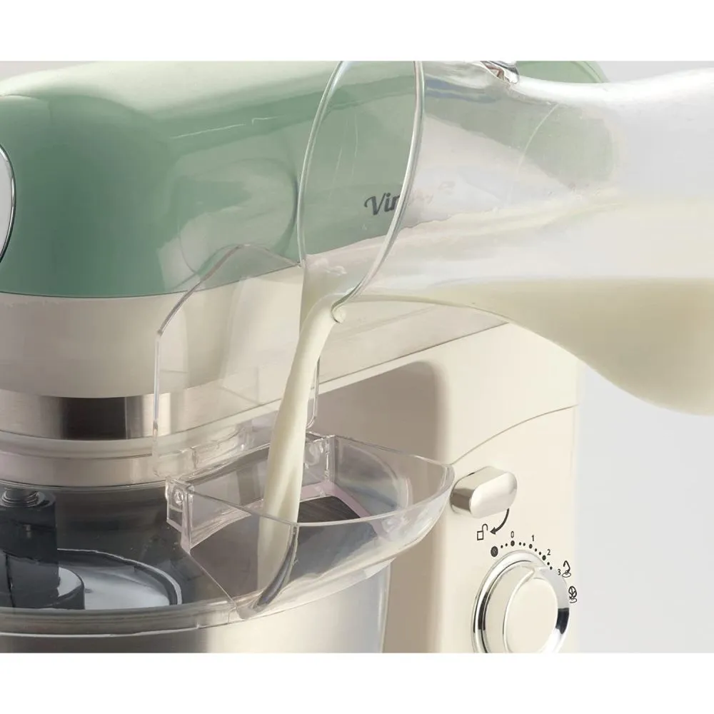 Ariete Vintage Green 5.5 Litre 1200W Kitchen Mixer