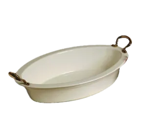 Bon Chef 5099HRBLKSPKLD Casserole Dish