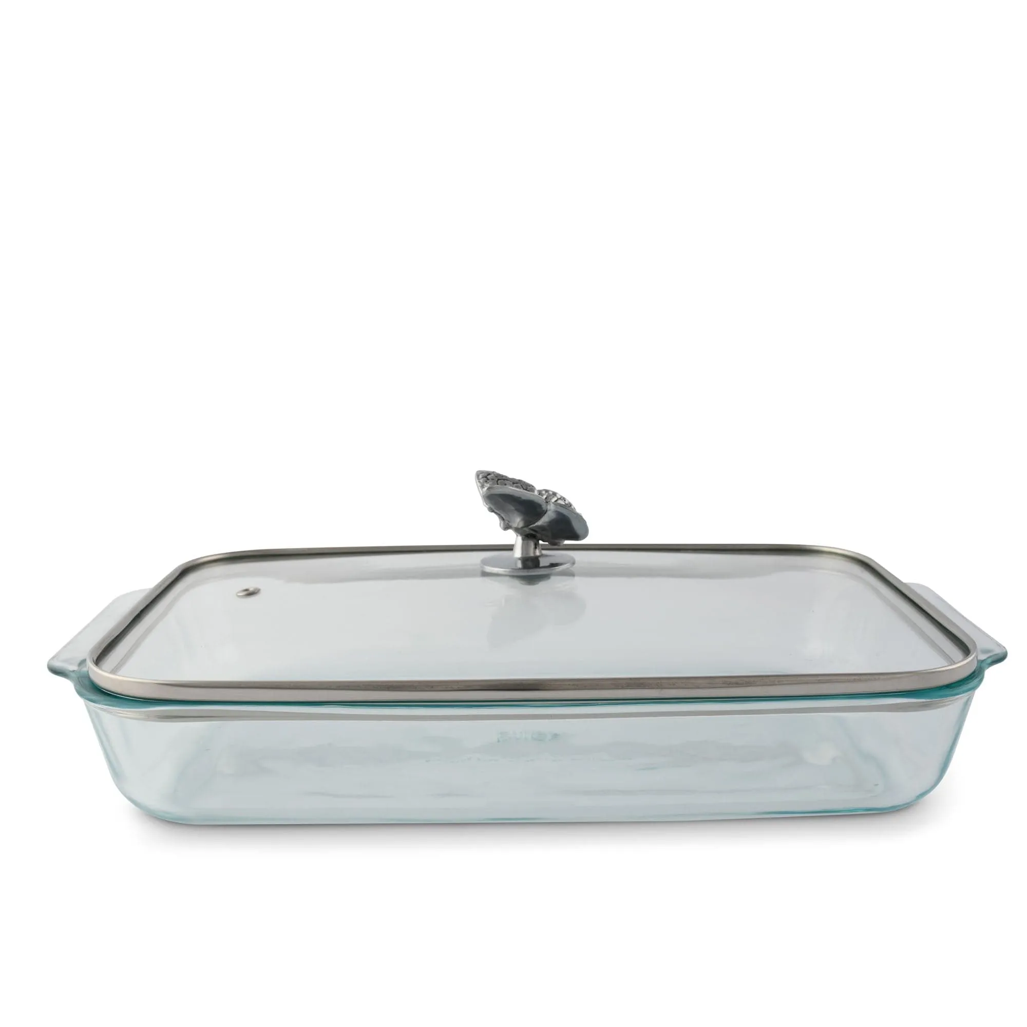 Butterfly Lid with Pyrex 3 quart Baking Dish