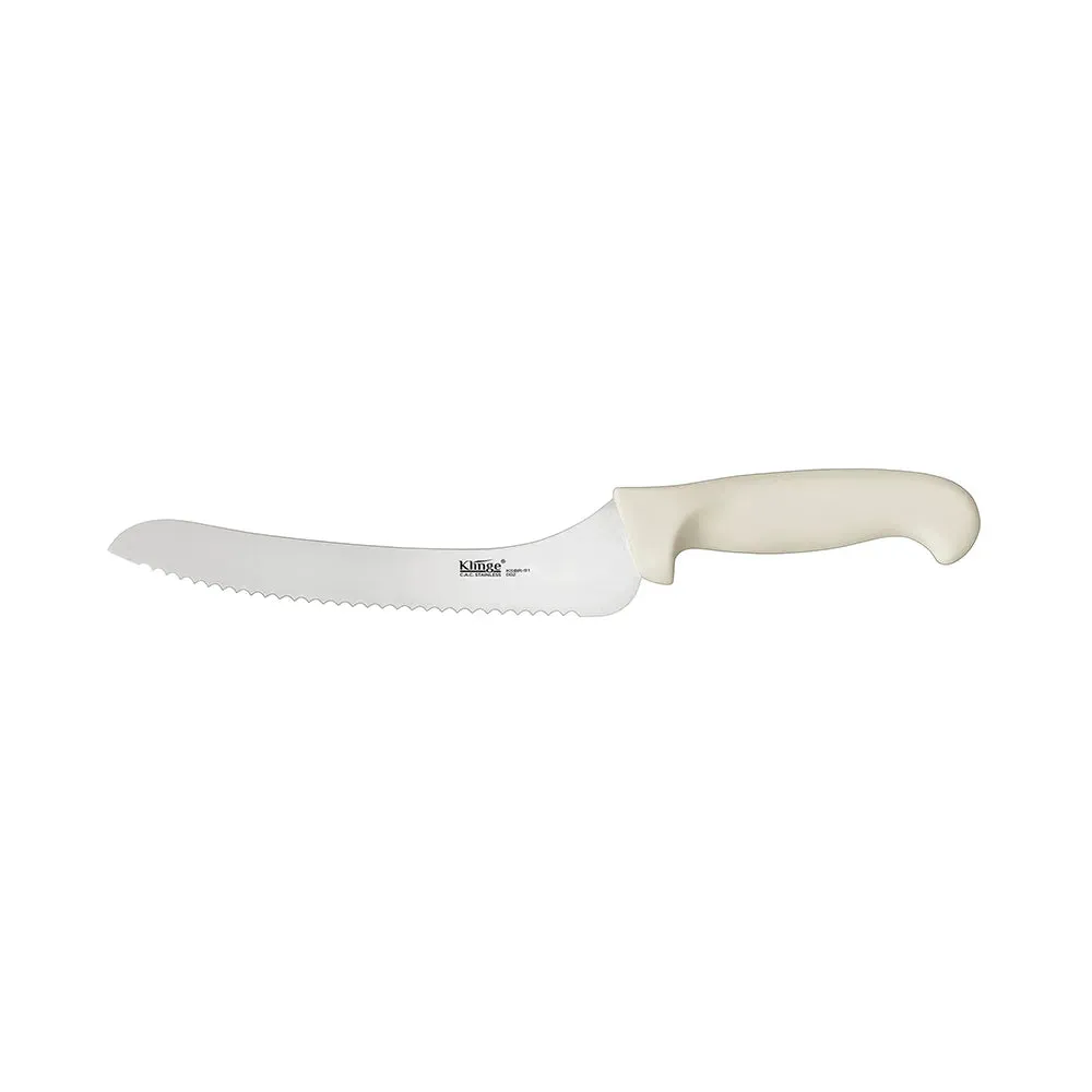 CAC China KSBR-91 Klinge Stamped Bread Knife Offset 9" /Each