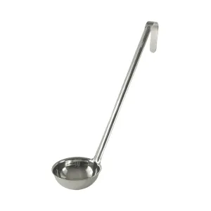 CAC China SSLD-60 Ladle SS One-Piece 6oz /Each