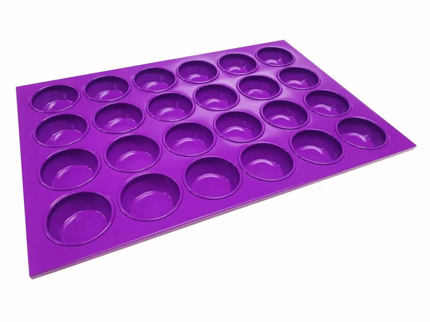 Commercial Grade Nonstick Aluminum Muffin Pan 24-Cup