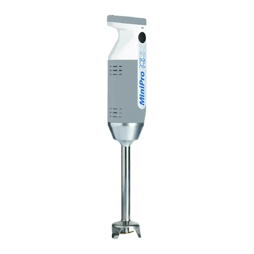 Dynamic MX070.15 MiniPro Immersion Blender, 6.5" Detachable Shaft, 200W, Variable Speed, Gray