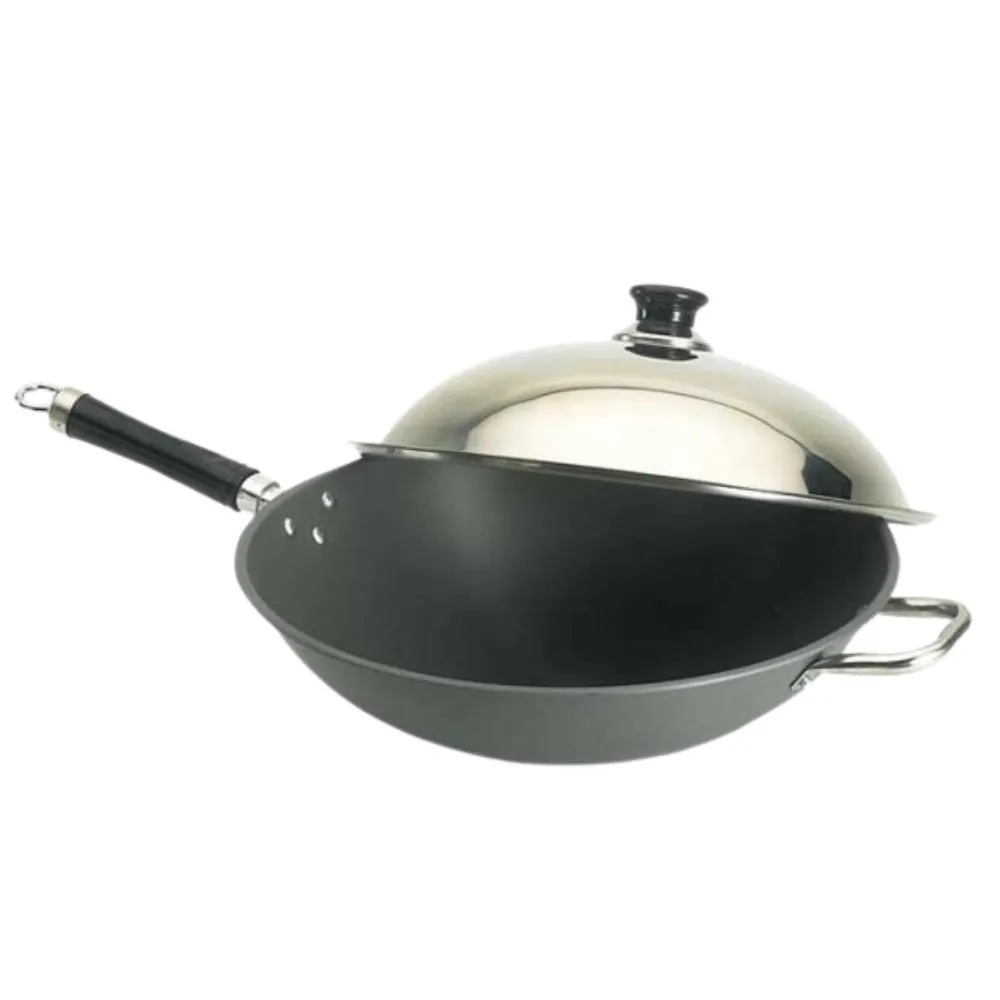 Fire Magic 3572 Wok With Stainless Steel Cover