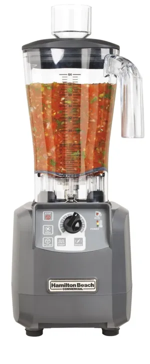 Hamilton Beach HBF600 Expeditor Culinary Blender/Food Processor - 64 Oz/1.8L, 3 HP