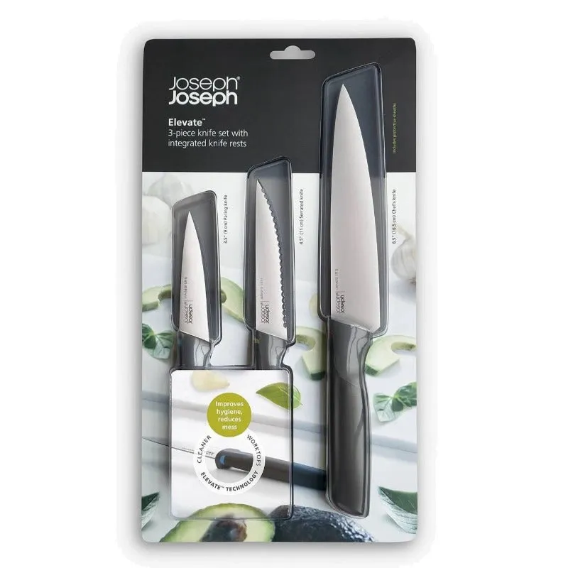 Joseph Joseph Elevate Kitchen Knife Set (3 Piece)