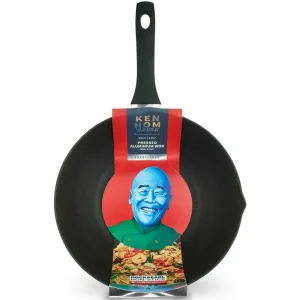 Ken Hom Non-Stick 30cm Pressed Aluminium Wok