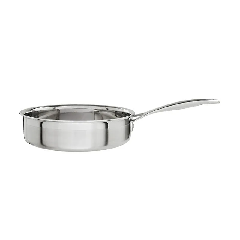 Le Creuset 3-ply Stainless Steel Sauté Pan and Lid 24cm