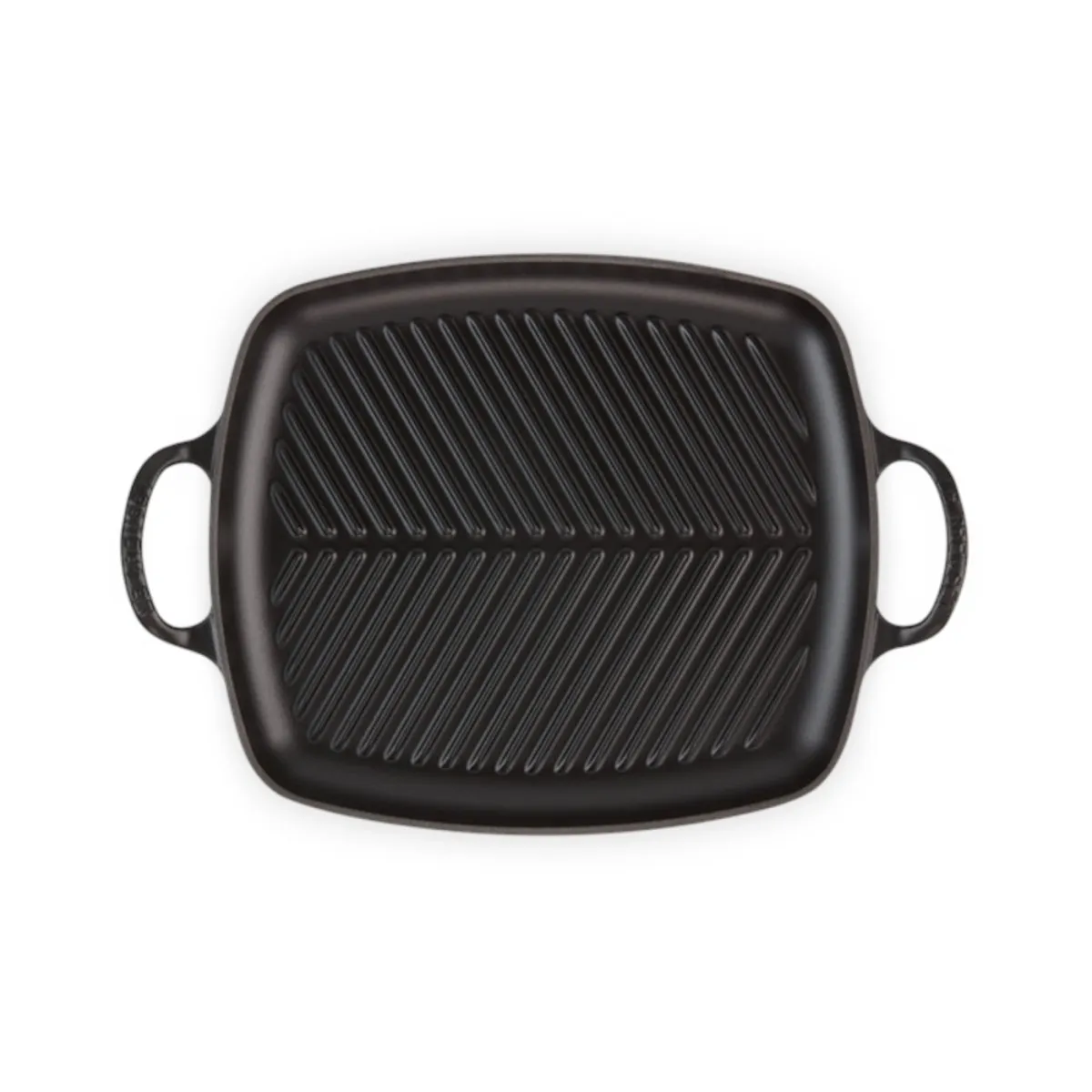 Le Creuset Signature Rectangle Grill Satin Black 30x26cm