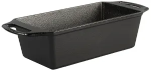 Lodge BW8LP Loaf Pan, 12 in L, 4.69 in W, 2.88 in H, Cast Iron :EA: QUANTITY: 1