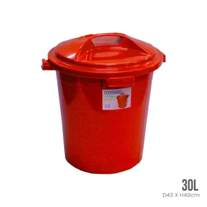 LUCKY PAIL W/LID 8 GAL (508)