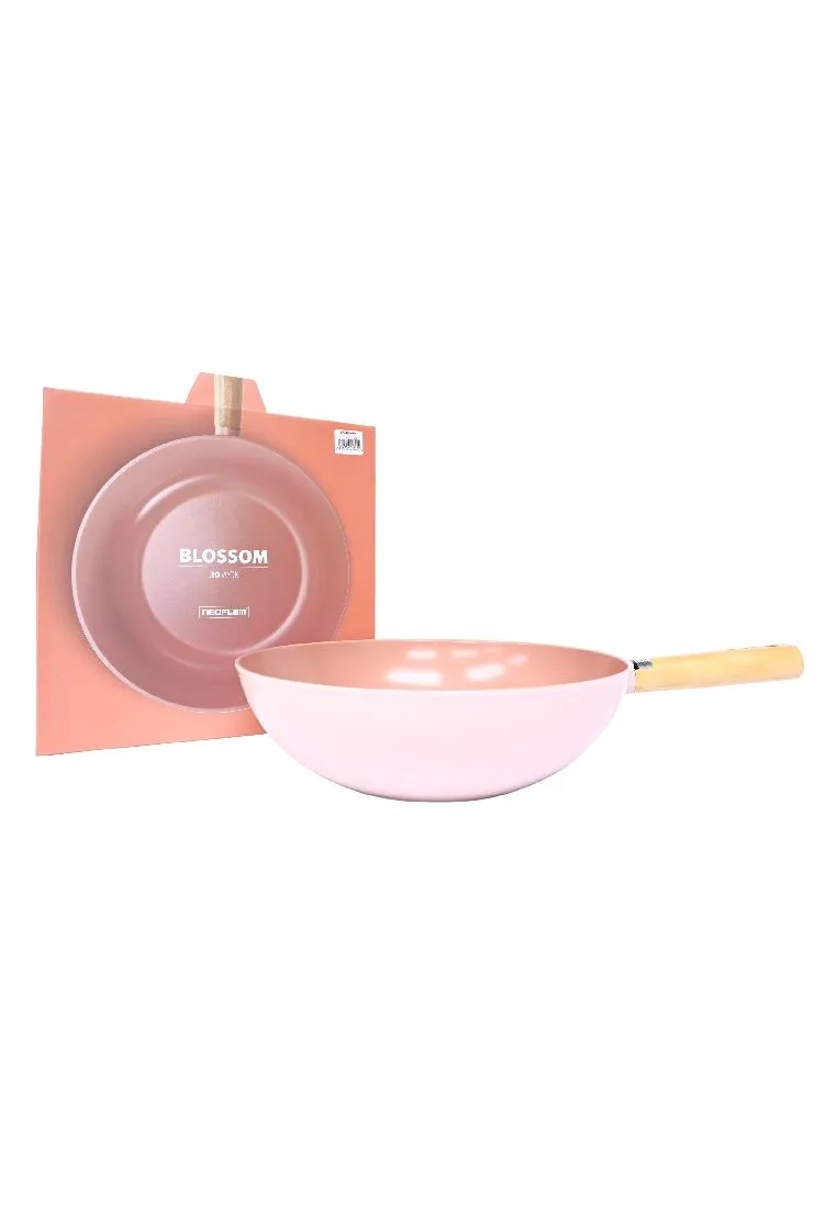 Neoflam Blossom Forged Wok Pan