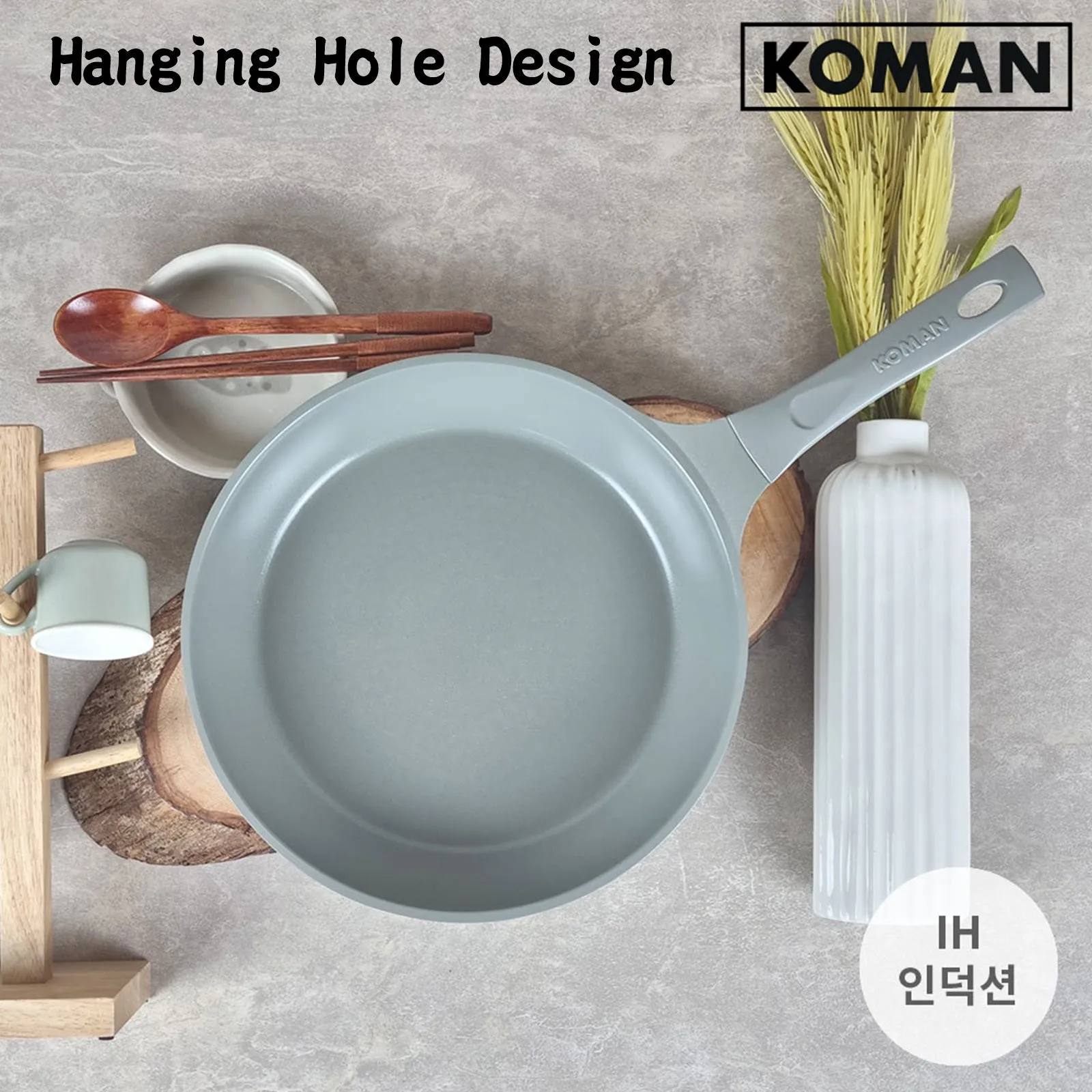 Nonstick Induction Ceramic Frypan Set, 28cm - KOMAN