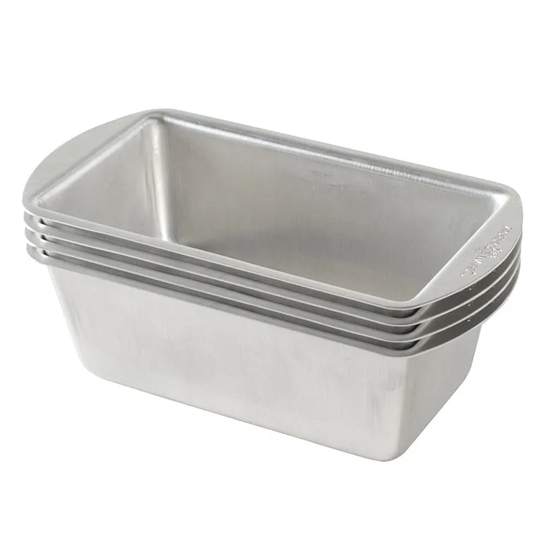 Nordic Ware Naturals Set of 4 Mini Loaf Pans