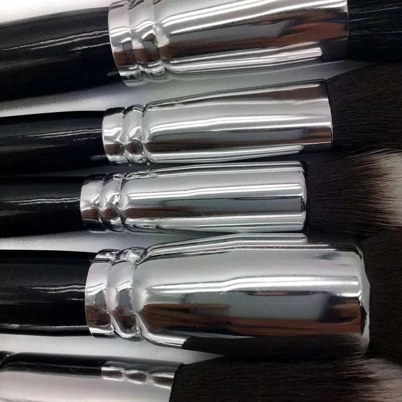 Professional Black Makeup Brush Set for Flawless Looks