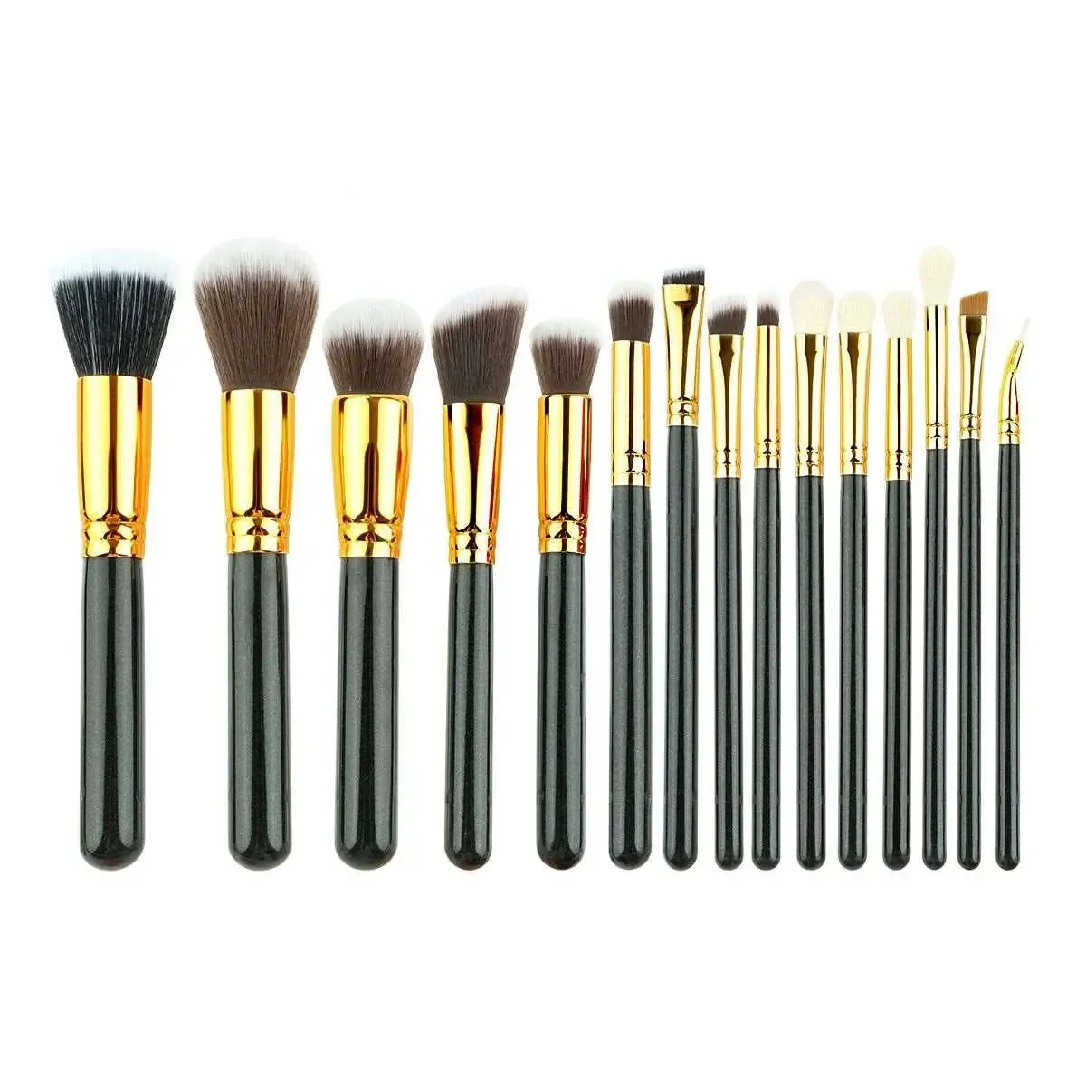 Professional Black Makeup Brush Set for Flawless Looks