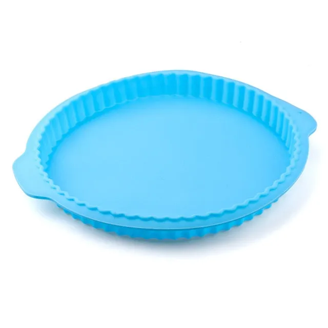 Round Wave Edge Silicone Baking Pan