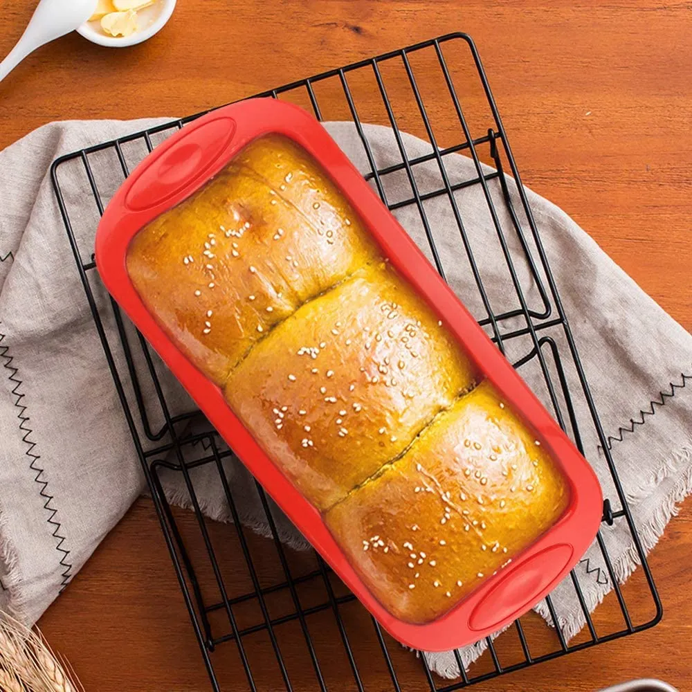 Silicone Bread and Loaf Pans - Set of 2