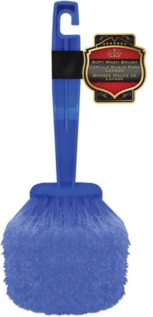 Sm Arnold SELECT 25-615 Washing Brush, 2 in L Trim, 9-1/2 in OAL, Polypropylene Trim, Blue Handle :EA: QUANTITY: 1