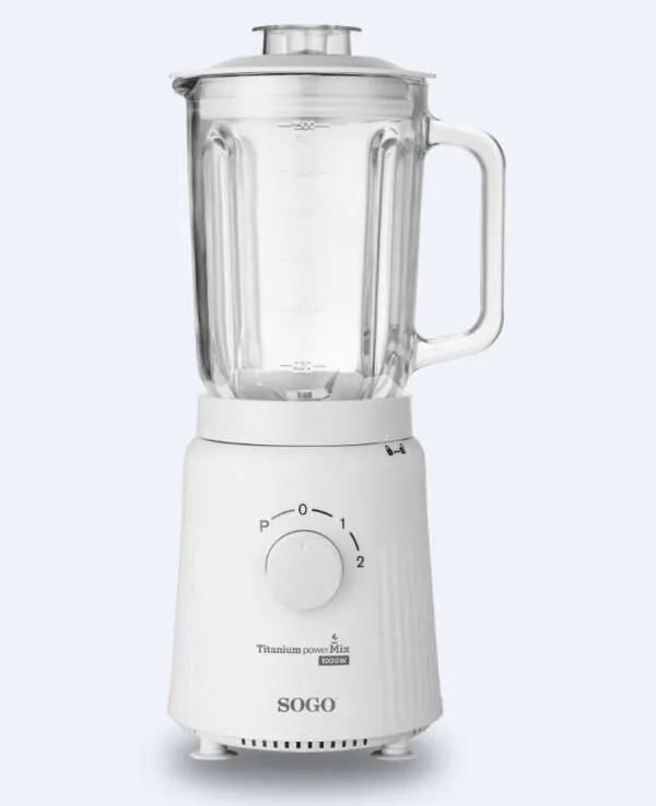 Sogo Glass Blender 1000W  1.5L 8425490139559