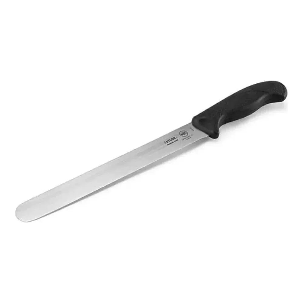 Taylor 5248366 10" Slicer Knife with Black Silicone Handle