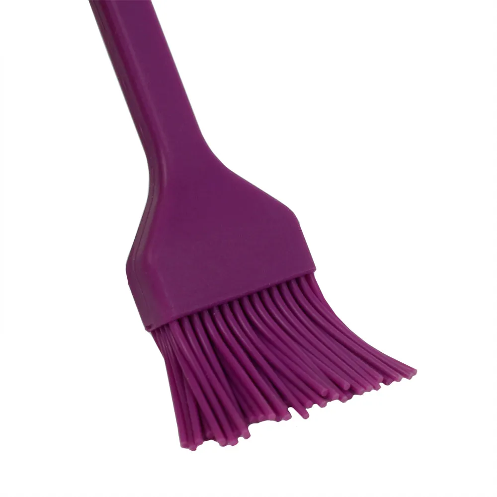 ThermoWorks Hi-Temp 600°F Silicone Basting Brush Dishwasher Safe BPA-Free Purple