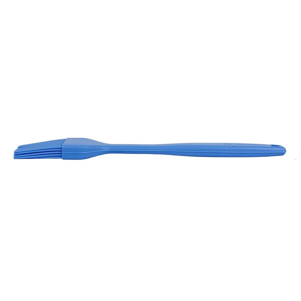 ThermoWorks High-Temp Large Silicone Basting Brush Dishwasher Safe BPA-Free Blue