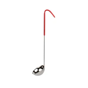 Thunder Group SLOL203 2-1/2" x 1" Stainless Steel Serving Ladle Red Color