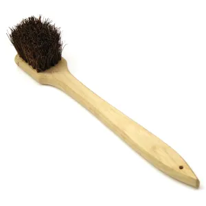 Thunder Group WDWB020 20" x 2-7/8" x 3-1/2", Wok Brush, Palmyra Bristles Brush with Wooden Handle