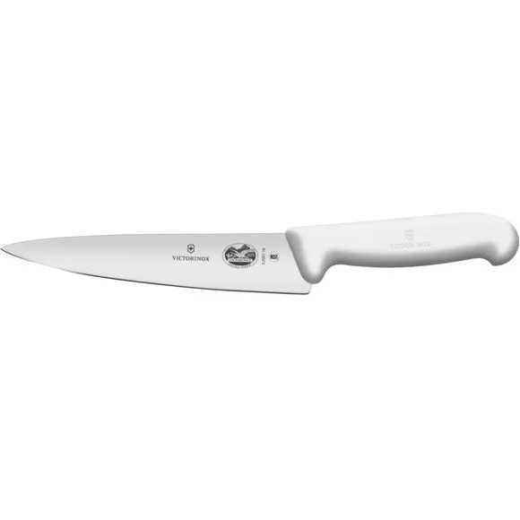 VICTORINOX KITCHEN & CARVING KNIFE FIBROX - WHITE