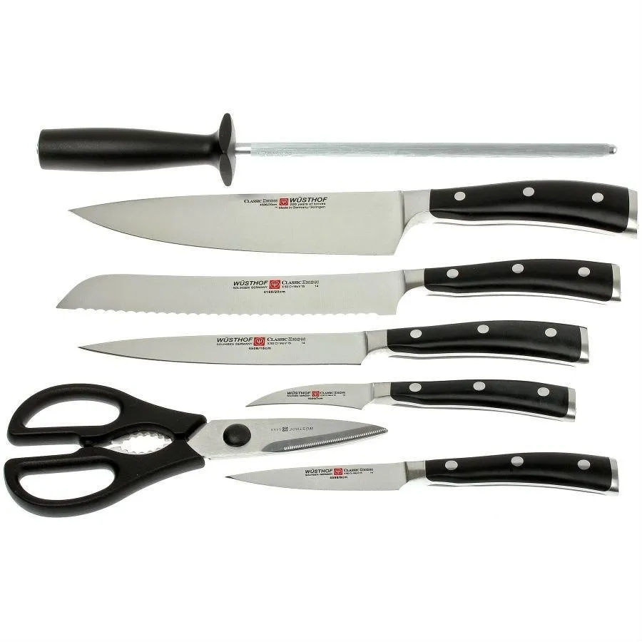 Wusthof Classic Ikon 7-Piece Knife Set 1090370901