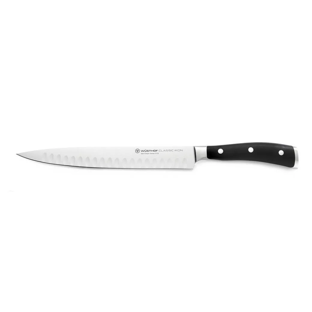 Wusthof Classic Ikon Hollow Edge Carving Knife